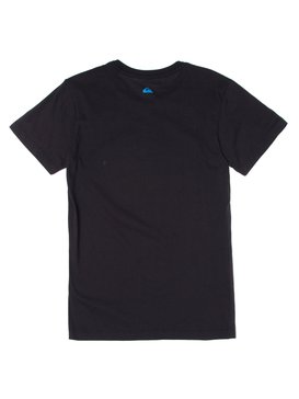 quiksilver, Camiseta Juvenil Estampa Frontal Quiksilver, BLACK* (blk) QK CAM BAS M/C JUV PEAKS BR68112027