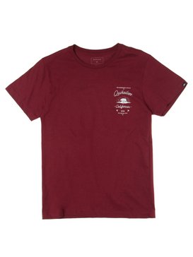 quiksilver, Camiseta Juvenil Estampa Frente e Costas Quiksilver, GRANADE* (16) QK CAM BAS M/C JUV BEAR STATE BR68112033