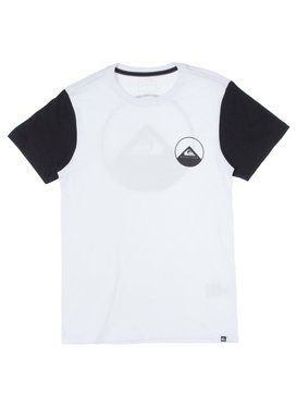 quiksilver, Camiseta Juvenil Estampa Frente e Costas Quiksilver, WHITE* (wht) QK CAM BAS M/C JUV NEW WAVE DOUBLE BR68112038