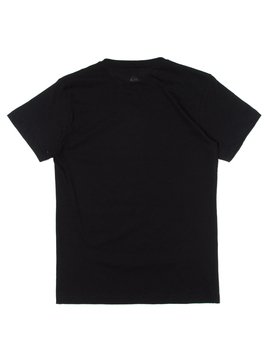 quiksilver, Camiseta Juvenil Estampa Frontal Quiksilver, BLACK* (blk) QK CAM BAS M/C JUV COMFORT PLACE BR68112043