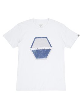 quiksilver, Camiseta Juvenil Estampa Frontal Quiksilver, WHITE* (wht) QK CAM BAS M/C JUV COMFORT PLACE BR68112043