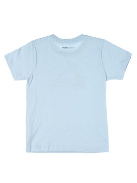 quiksilver, Camiseta Juvenil Manga Curta Estampa Frontal Quiksilver, BABY BLUE (bbb) QK CAM BAS M/C KIDS LOGO BR68112049