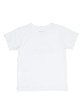 quiksilver, Camiseta Juvenil Manga Curta Estampa Frontal Quiksilver, WHITE (wht) QK CAM BAS M/C KIDS LOGO BR68112049