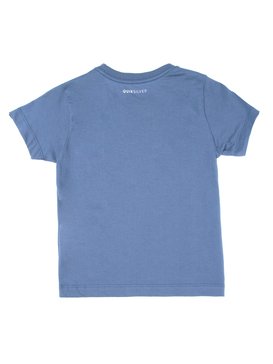 quiksilver, Camiseta Juvenil Manga Curta Estampa Frontal Quiksilver, SKY (sky) QK CAM BAS M/C KIDS PALM DOG BR68112052