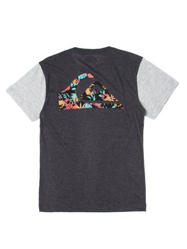 quiksilver, Camiseta Juvenil Estampada com Bolso Quiksilver, MESCLA PRETO (mep) QK CAM ESPECIAL JUV CAIAQUE BR68141302