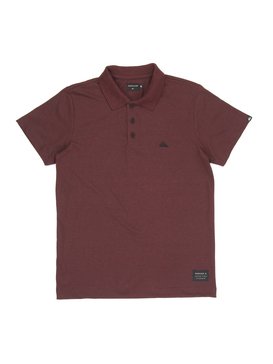 quiksilver, Polo Juvenil Estampa Frontal Quiksilver, CHILLI BLACK* (chi) QK POLO JUV BLACK III BR68161082