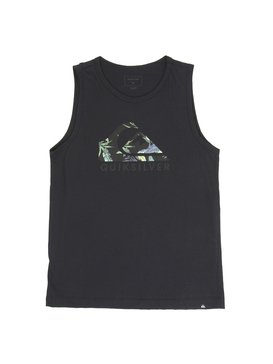 quiksilver, Regata Juvenil Estampa Frontal Quiksilver, BLACK (blk) QK REGATA JUV TROPICAL SIDE BR68231155