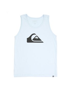 quiksilver, Regata Juvenil Estampa Frente e Costas Quiksilver, BABY BLUE* (bbb) QK REGATA KIDS LOGO BR68231158