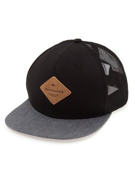 quiksilver, Boné Masculino Aba Reta Camurça Quiksilver, BLACK * (blc) QK BONE DEAD TRUCKER NACIONAL BR78802612