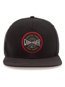 quiksilver, Boné Masculino Aba Reta Camurça Quiksilver, BLACK (blc) QK BONE QUIK SUEDE NACIONAL BR78802613