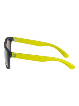 quiksilver, Small Fry - Lunettes de soleil, DARK GREY/LIME (xssg) Small Fry - Sunglasses EKS4077