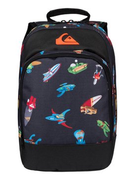 quiksilver, Boy's 8-16 Chompine Medium Backpack, BLACK SUBMARIN (kvj8) Chompine - Medium Backpack EQBBP03028