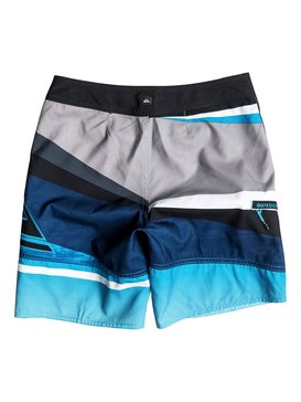 quiksilver, Slash Logo Vee 16" - Board Shorts, ESTATE BLUE (bsw6) Slash Logo Vee 16" - Board Shorts EQBBS03130