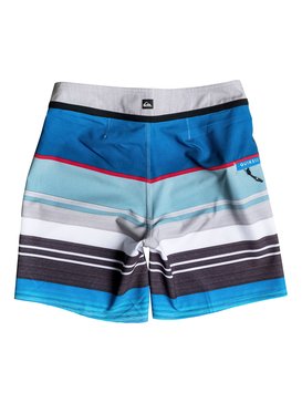 quiksilver, Everyday Stripe Vee 15" - Boardshort, WET WEATHER (szr6) Everyday Stripe Vee 15" - Board Shorts EQBBS03133