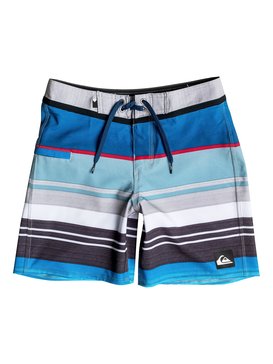 quiksilver, Everyday Stripe Vee 15" - Boardshort, WET WEATHER (szr6) Everyday Stripe Vee 15" - Board Shorts EQBBS03133