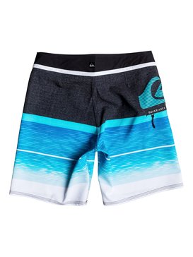 quiksilver, Slab Logo Vee 16" - Board Shorts, BLUE DANUBE (bms6) Slab Logo Vee 16" - Board Shorts EQBBS03134