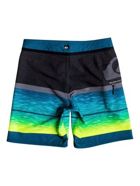 quiksilver, Slab Logo Vee 16" - Board Shorts, MOROCCAN BLUE (bsg6) Slab Logo Vee 16" - Board Shorts EQBBS03134