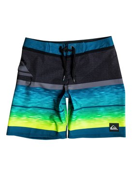 quiksilver, Slab Logo Vee 16" - Board Shorts, MOROCCAN BLUE (bsg6) Slab Logo Vee 16" - Board Shorts EQBBS03134