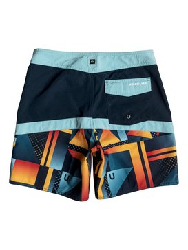 quiksilver, Check Crypt Vee 15" - Boardshort, NAVY BLAZER (byj6) Check Crypt Vee 15" - Board Shorts EQBBS03135