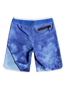 quiksilver, Boy's 8-16 New Wave 18" Boardshorts, ELECTRIC BLUE (bpb6) NEW WAVE YOUTH 18 EQBBS03215