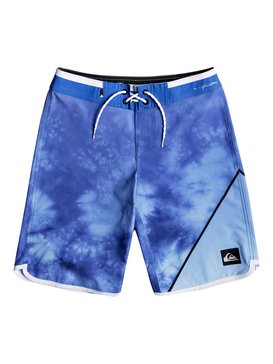 quiksilver, Boy's 8-16 New Wave 18" Boardshorts, ELECTRIC BLUE (bpb6) NEW WAVE YOUTH 18 EQBBS03215