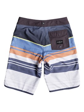 quiksilver, Boys 8 -16 Eye Scallop 19" Boardshorts, TARMAC (kta6) EYE SCALLOP YOUTH 19 EQBBS03255
