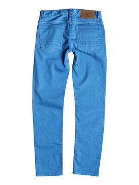 quiksilver, Distorsion Colors - Jean coupe slim, STAR SAPPHIRE (bnj0) Distorsion Colors - Slim Fit Jeans EQBDP03098