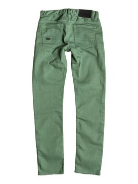 quiksilver, Distorsion Colors - Jean coupe slim, DARK IVY (gnd0) Distorsion Colors - Slim Fit Jeans EQBDP03098
