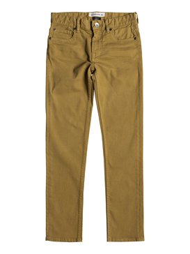 quiksilver, Distorsion Colors - Slim Fit Jeans, WOOD THRUSH (cmf0) Distorsion Colors - Slim Fit Jeans EQBDP03137