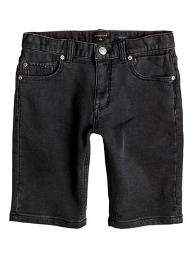quiksilver, Distorsion Fleece Grey - Short en denim, LOW GREY (kzew) Distorsion Fleece Grey - Denim Shorts EQBDS03041
