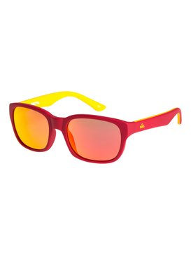quiksilver, Salty - Lunettes de soleil, RUBBERIZED RED/ML RED (xrrr) Salty - Sunglasses EQBEY03000