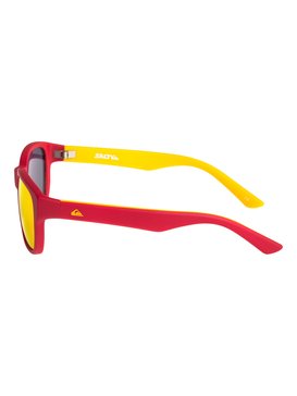 quiksilver, Salty - Lunettes de soleil, RUBBERIZED RED/ML RED (xrrr) Salty - Sunglasses EQBEY03000