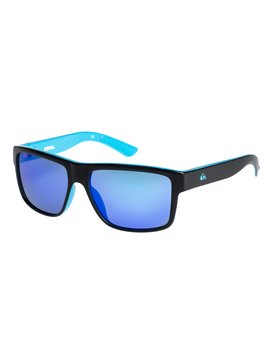 quiksilver, Ridgy - Lunettes de soleil, BLACK-BLUE/FLASH BLUE (xkbb) Ridgy - Sunglasses EQBEY03001