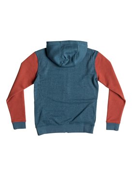 quiksilver, Iconic Science - Sudadera con capucha y cremallera, DARK DENIM HEATHER (brqh) Iconic Science - Zip-Up Hoodie EQBFT03246