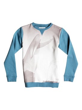 quiksilver, Photoprint - Sweat, CAPTAINS BLUE (bme0) Photoprint - Sweatshirt EQBFT03287