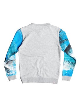 quiksilver, Grab And Go - Sweat, LIGHT GREY HEATHER (lgh) Grab And Go - Sweatshirt EQBFT03317