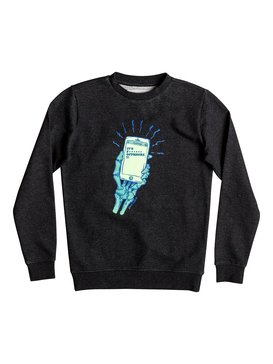 quiksilver, Offshore - Sweat, DARK GREY HEATHER (ktfh) Offshore - Sweatshirt EQBFT03320