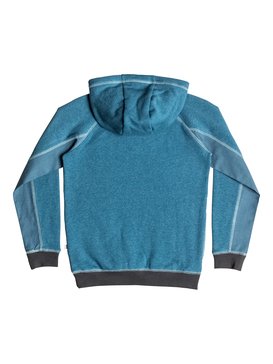 quiksilver, Schools Jail - Sweat à capuche, INDIAN TEAL HEATHER (bqkh) Schools Jail - Hoodie EQBFT03345