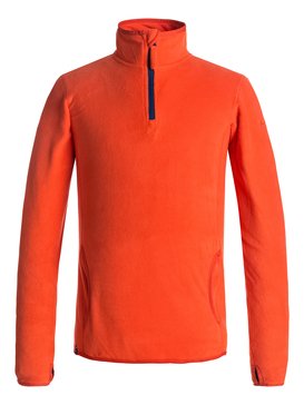 quiksilver, Aker - Funktioneller Pullover mit Reißverschluss, MANDARIN RED (nms0) Aker - Half-Zip Technical Fleece EQBFT03366