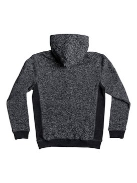 quiksilver, Boy's 8-16 Keller Zip-Up Hoodie, DARK GREY HEATHER (ktfh) Keller - Zip-Up Hoodie EQBFT03388