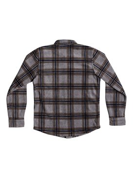 quiksilver, Boy's 8-16 Surf Days Polar Fleece Shirt, MGH CHECK (sey6) SURF DAYS YOUTH EQBFT03410