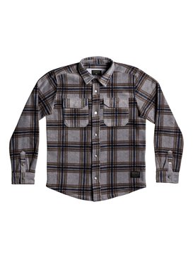 quiksilver, Boy's 8-16 Surf Days Polar Fleece Shirt, MGH CHECK (sey6) SURF DAYS YOUTH EQBFT03410