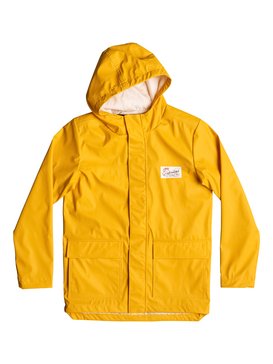 quiksilver, Deep Rain - Veste imperméable longue, ARTISANS GOLD (yjd0) Deep Rain - Long Rain Jacket EQBJK03098