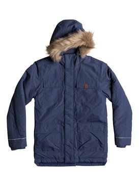 quiksilver, Seasonal Rain - Waterafstotend parkajack, DARK DENIM (brq0) Seasonal Rain - Water-Repellent Parka Jacket EQBJK03131
