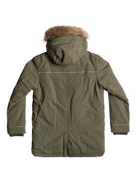 quiksilver, Seasonal Rain - Waterafstotend parkajack, FOUR LEAF CLOVER (gph0) Seasonal Rain - Water-Repellent Parka Jacket EQBJK03131