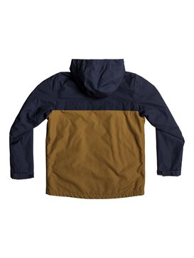 quiksilver, Wanna DWR - Waterafstotend jack met capuchon, NAVY BLAZER (byj0) Wanna DWR - Water-Repellent Hooded Jacket EQBJK03136