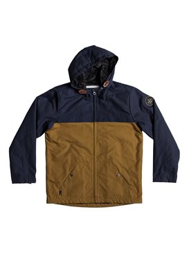 quiksilver, Wanna DWR - Waterafstotend jack met capuchon, NAVY BLAZER (byj0) Wanna DWR - Water-Repellent Hooded Jacket EQBJK03136