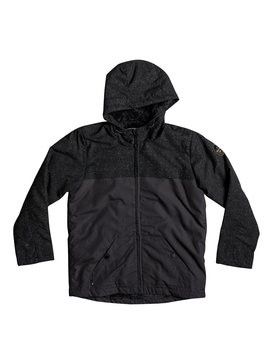 quiksilver, Wanna DWR - Waterafstotend jack met capuchon, TARMAC (kta0) Wanna DWR - Water-Repellent Hooded Jacket EQBJK03136