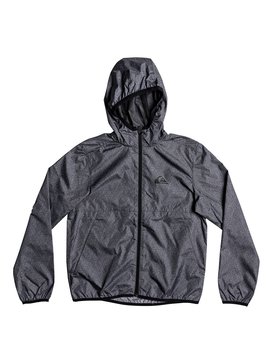 quiksilver, Boys 8 -16 Contrasted Windbreaker, DARK GREY HEATHER (krph) Contrasted - Windbreaker EQBJK03138