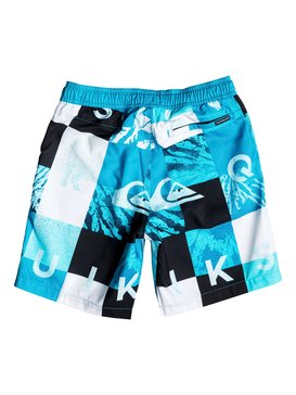 quiksilver, Check Remix 15" - Short de bain, CHECK REMIX HAWAIIAN OCEAN (bmj6) Check Remix 15" - Swim Shorts EQBJV03026